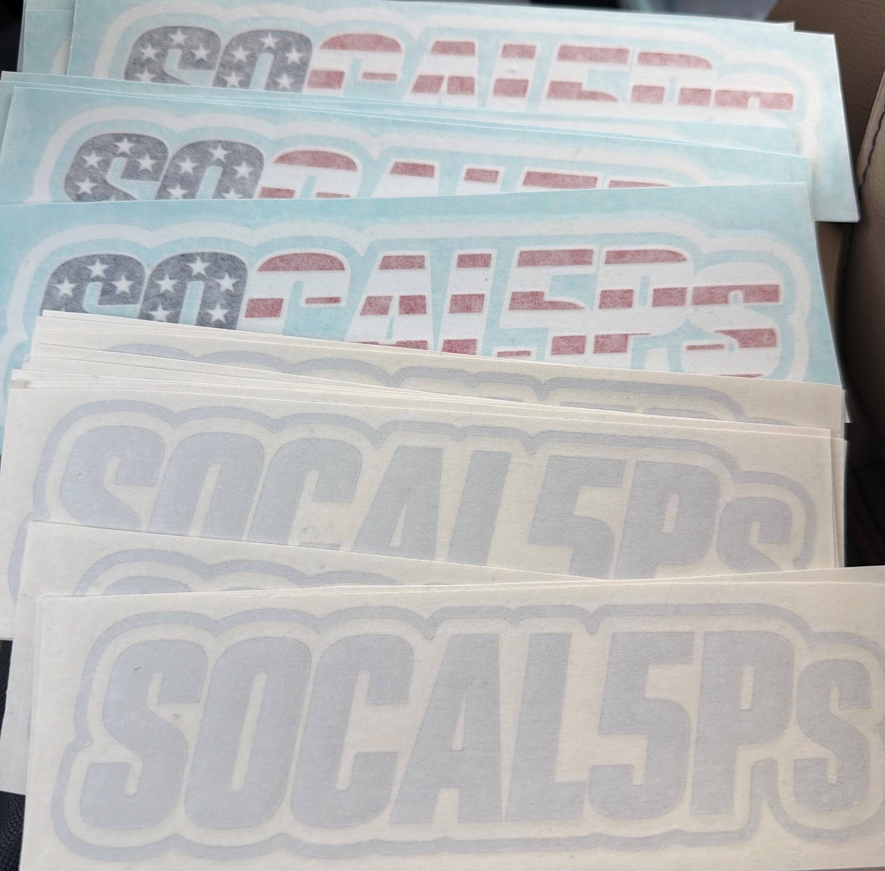 SOCAL5Ps Decal