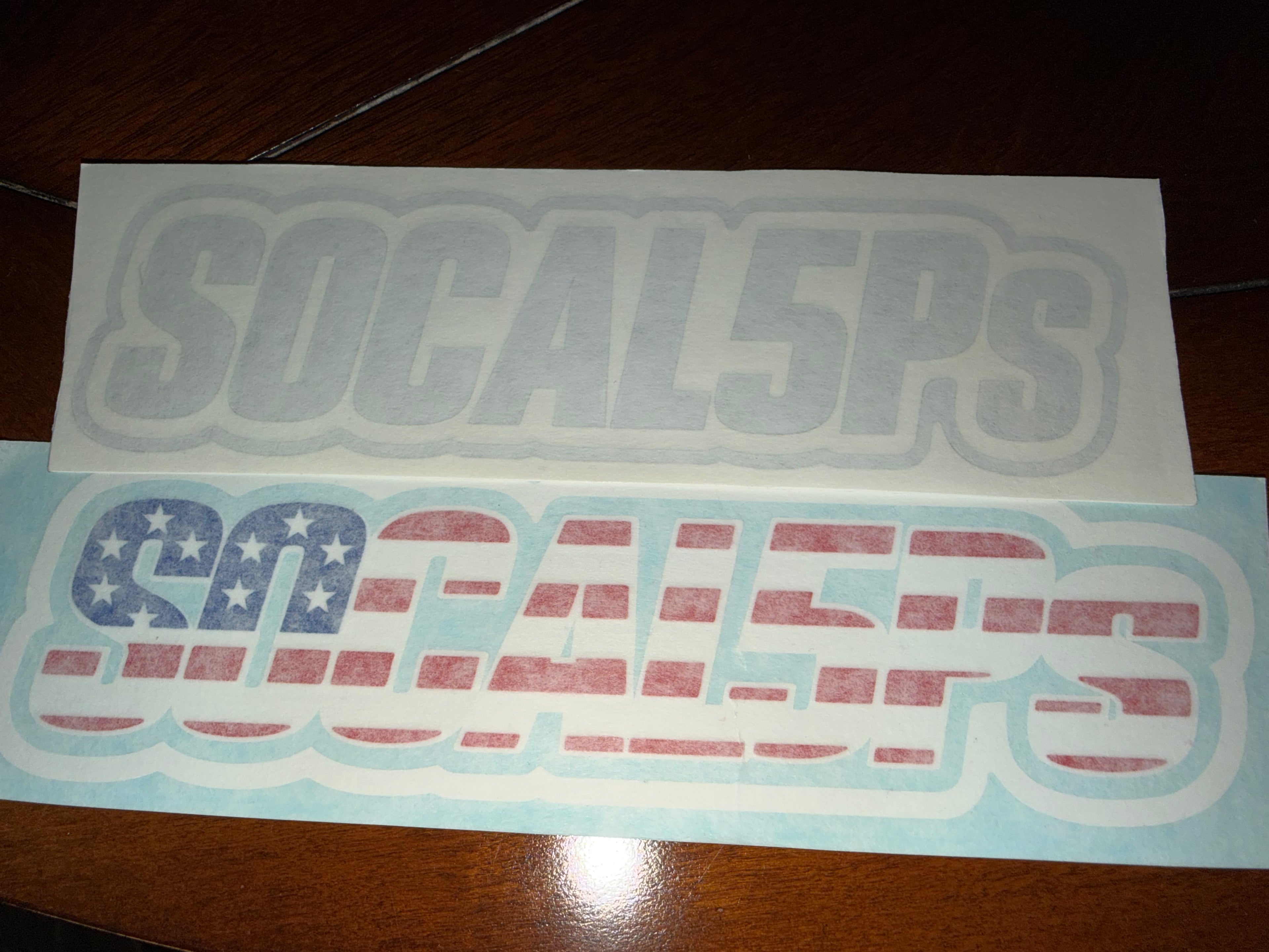 SOCAL5Ps Decal